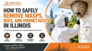 How to Safely Remove Wasps, Bees, and Hornet Nests in Illinois