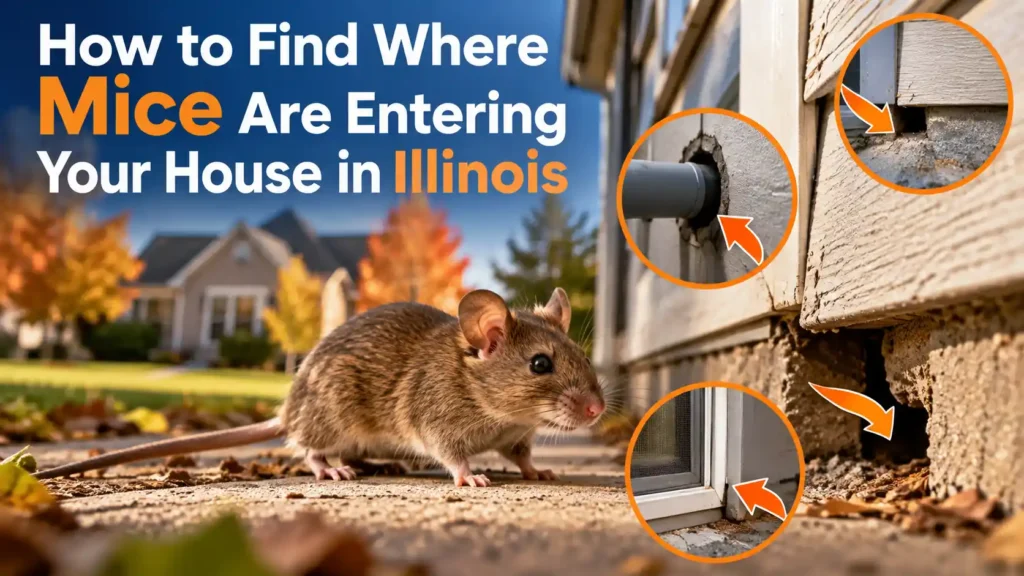 How to Find Where Mice Are Entering Your House in Illinois