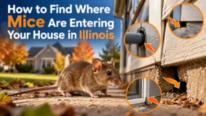 How to Find Where Mice Are Entering Your House in Illinois